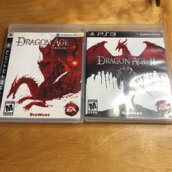 PlayStation 3 / PS3 - Dragon Age Origins And Dragon Age 2