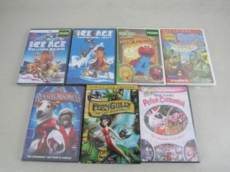Lot Of 7 kids/family DVD Movies-Ice Age-Fern Gully-Russell Madness-New Sealed