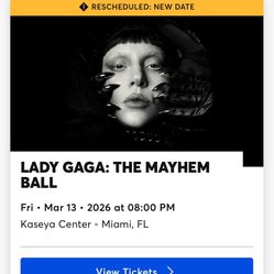 Lady Gaga Mayhem 2026 