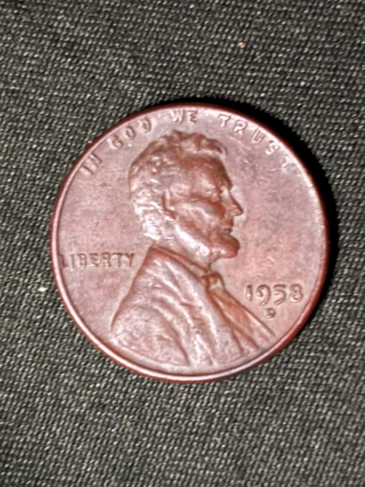 Penny 1958 D