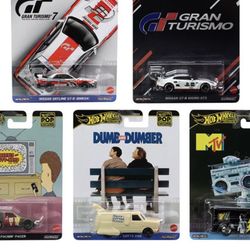 Hot Wheels 1:64 Pop Culture C Case 2024 Assortment.