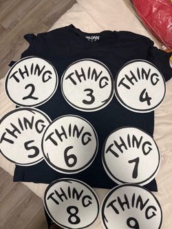 Dr. Seuss. Thing 3.  XSmall Shirt