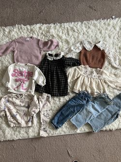 Zara Toddle Girl Clothes 18-24month/2years 
