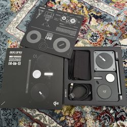 Aulumu MagSafe-Compatible M01 4-in-1 Wireless Charging Station | 15W Collapsible Magnetic Wireless Charger for iPhone 17 &Apple Watch/AirPods