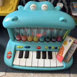 B Toys Hippo Piano for toddlers