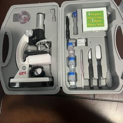 AmScope 48 Piece Microscope Set Kids Learning Science  Educational 
