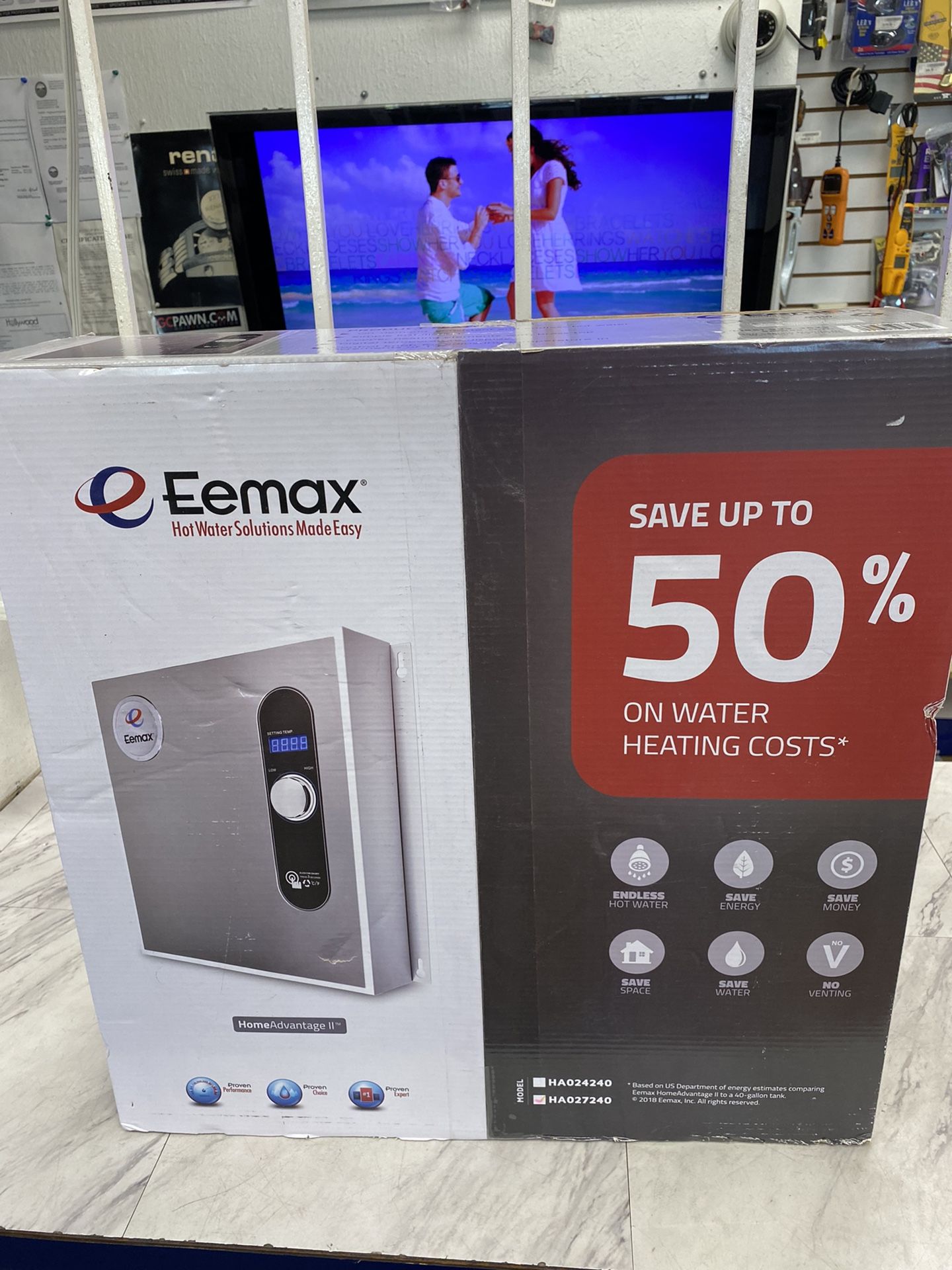 Eemax Water Heater-Model HA027240