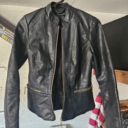 BACCINI WOMAN'S LEATHER JACKET