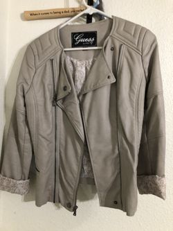Guess leather jacket