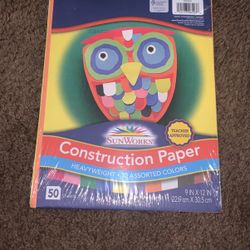 Construction Paper: Heavyweight • 10 Assorted Colors