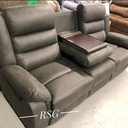 Sofa and Loveseat Reclining Set By Ashley Furniture Color Options 💛No Needed Credit Check 💛 $39 Down Payment with Financing