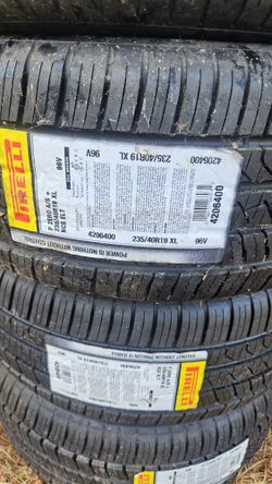 235/40r19 Pirelli Brandnew