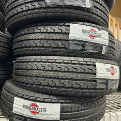 Brand New 205/75/14 Rubber master 8 Ply Trailer Tires