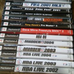 15 Playstation 2 Games.  Complete
