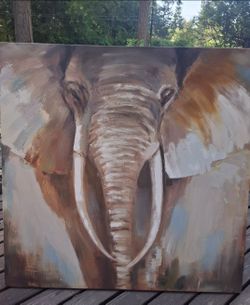 HUGE elephant print