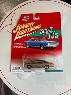 Light Gold 71 Pontiac, Grand Prix Johnny Lightning Super 70s