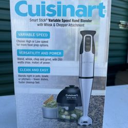 Cuisinart Smart Stick Variable Speed Hand Blender – Whisk & Chopper