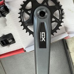 New SRAM GX cranks