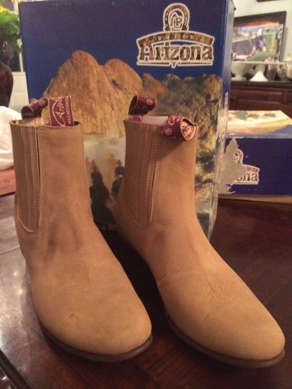 Mexican style charro boots, botines, size 7 (MX) 8 (US)