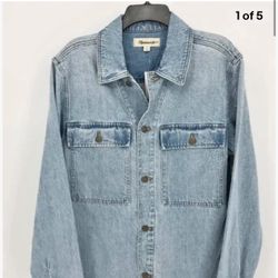 Madewell Denim Jacket Shirt - Size XL NWTS!