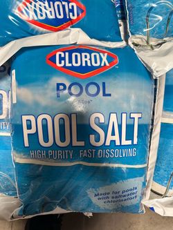 Clorox Pool Salt – 40 lb Bags