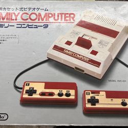 Nintendo Famicom Family Computer In Box Almost Complete 