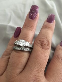 Sterling silver 925 wedding rings