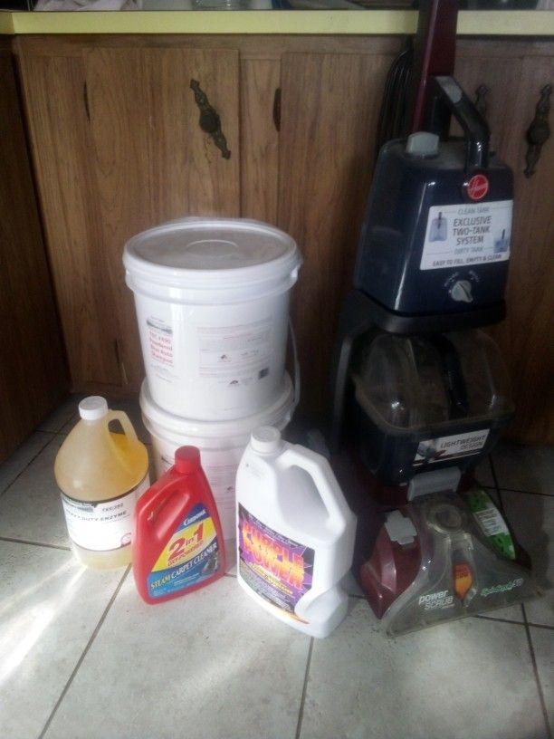 Commercial Carpet Cleaner Materials