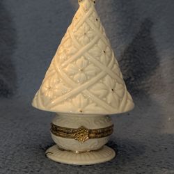 Porcelain Tree , With Gold Trim, Surprise Box 