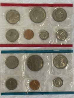 1980 USA Uncirculated Sets from  BOTH P (Philadelphia) and D (Denver) Mints