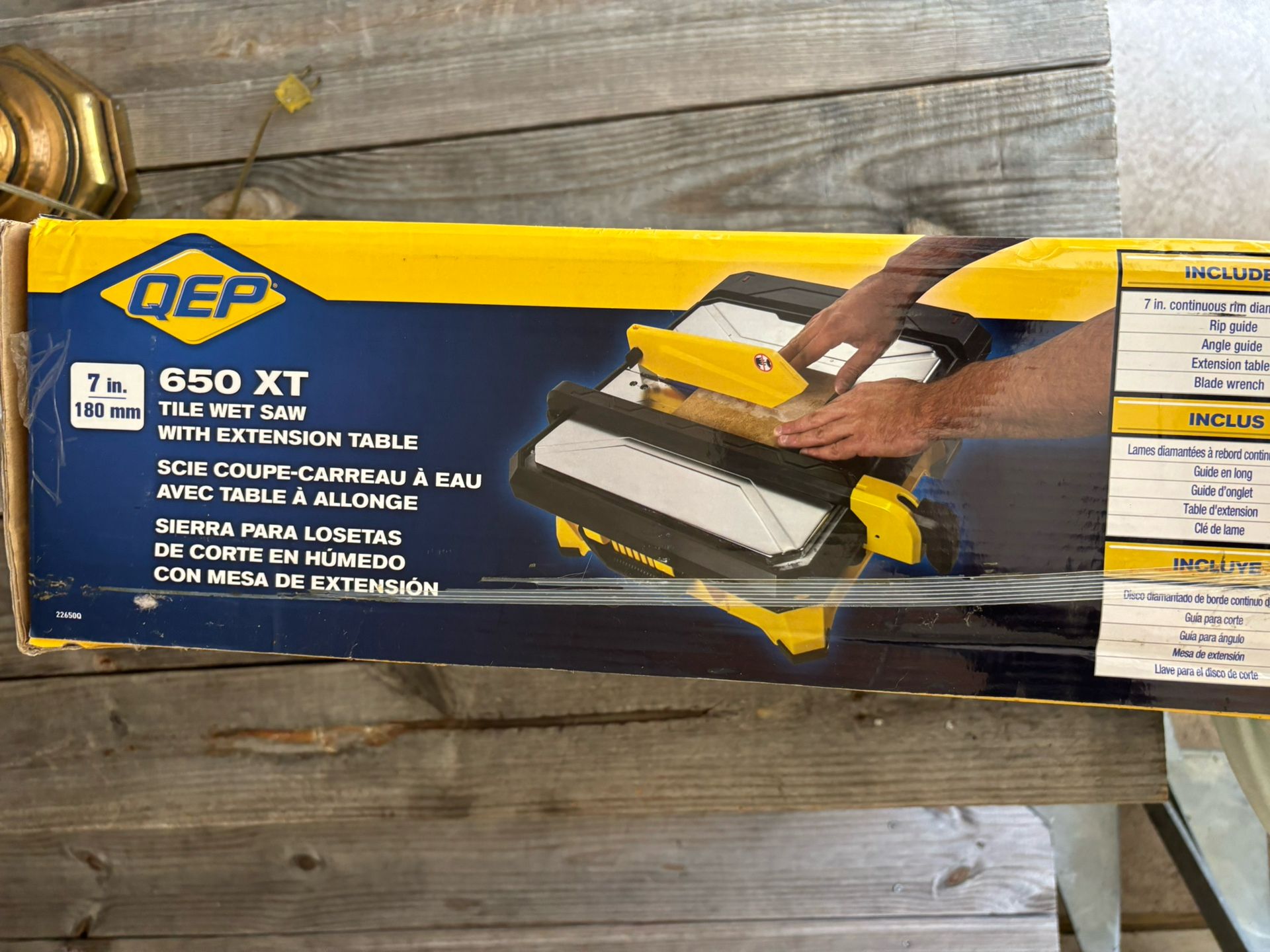 Tile Wet Saw 650 XT