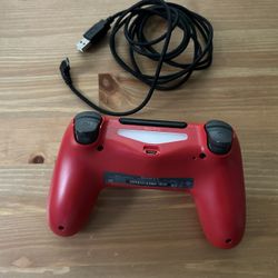 Red Ps4 Controller 