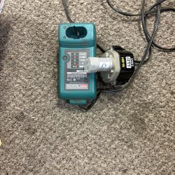 Makita  battery and Charger 