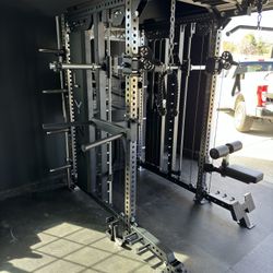 PRO Series Rack🔹All In One Home Gym🔹Dual Cable Machine🔹Smith Machine🔹Squat Rack