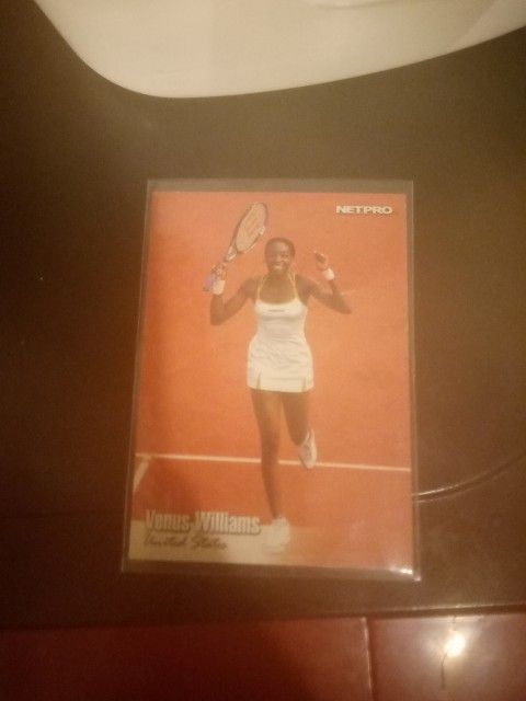 Venus Williams 2003 Netpro Rookie Card