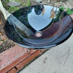 Glass Bathroom Sink New Elegant 