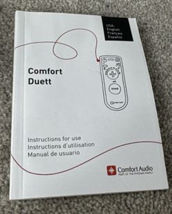 Comfort Audio Duett Sound Amplifier with Headphones and Earbuds - $25