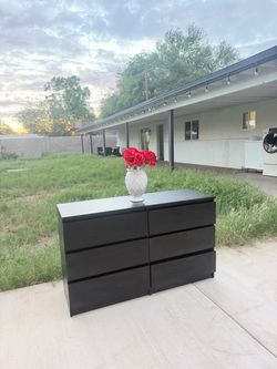 Small black dresser