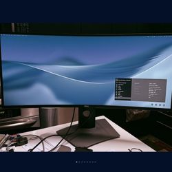 Dell Ultrasharp 34” Inch Curved Monitor U3415w  WQHD 3440x1440