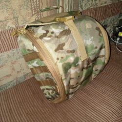 US Army Kevlar Helmet Multicam Bag For ACH  Or Mich Style Helmets