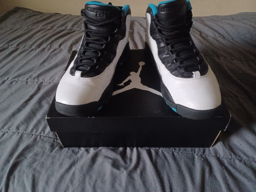 Air Jordan 10 Retro Powder Blue Size 11 W/ OG Box
