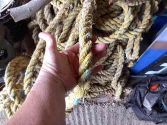 4 inch mooring rope