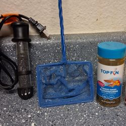 Fish Tank Supplies $15 For All Pickup Between 2;00-10:45 Rainbow/charleston Cash Only Read Description 