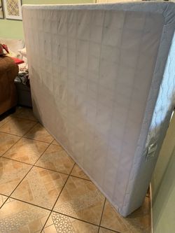 2 Queen boxsprings and bed frames