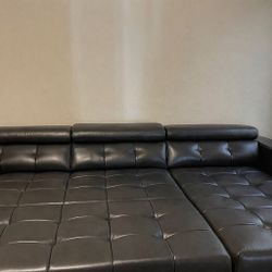 Leather Couch 