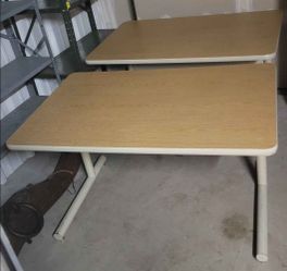 2 computer desks, office tables