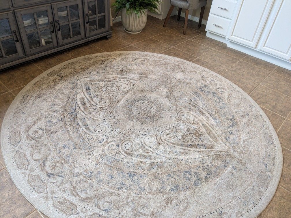 round rug  7 ft