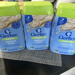 Baby organic oatmeal