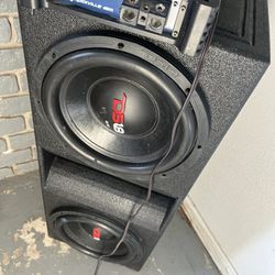 Ds18 12’s Subs With 6000 Watt Amp