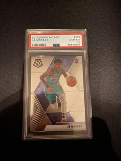 Ja Morant Psa 10 Rookie Card